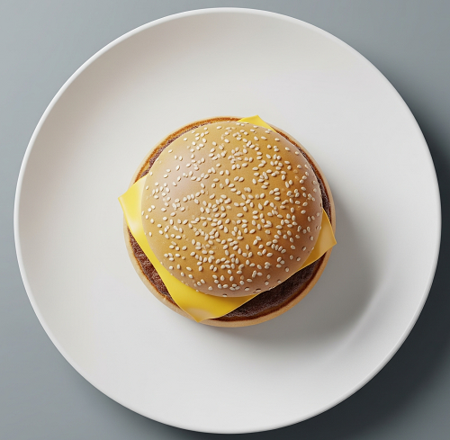 Plain Burger With Cheese 