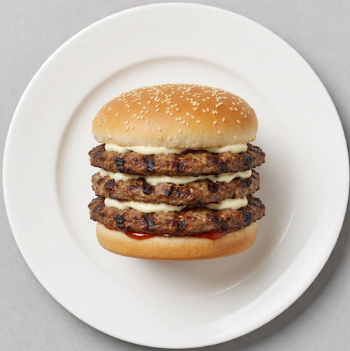 Plain Whoppa Burger 