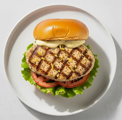 Pepper Chicken Burger 
