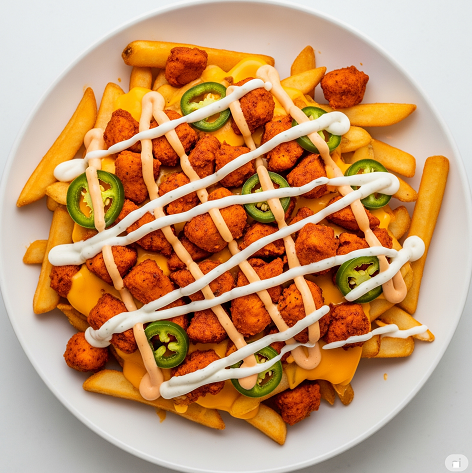 Salt & Pepper Chicken Loaded Fries 