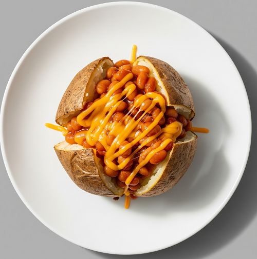Beans Baked Potatoes 