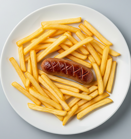 Kids Sausage & Chips 