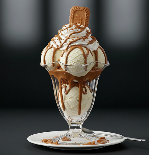 Biscoff Biscuits Sundaes 