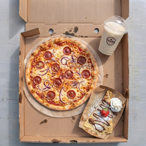 Pizza + Sweet Deal 