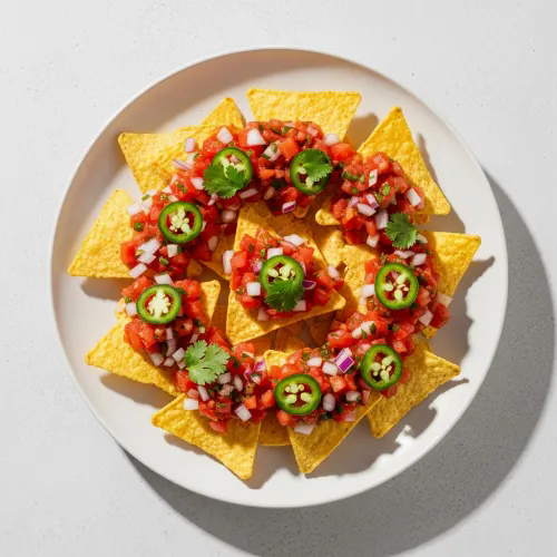 Cheese & Salsa Nachos 