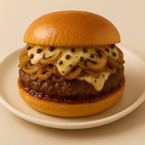 Pepper Beef Burger 