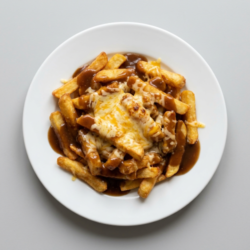 Chips, Cheese & Gravy Sauce 